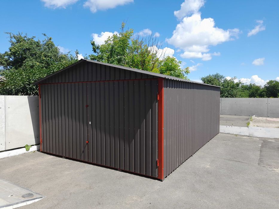 Гарж метелевий металоконструкції