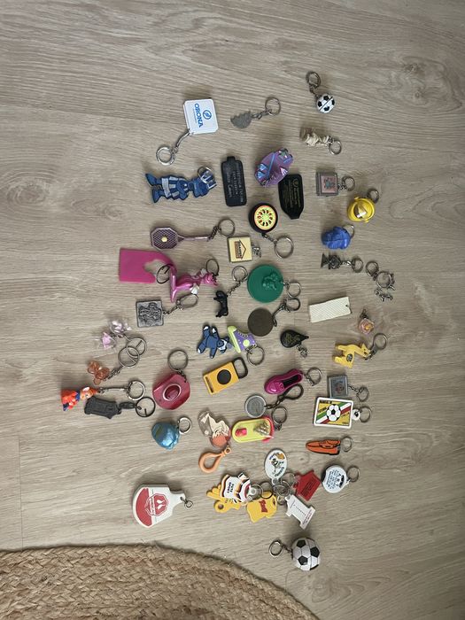 Conjunto porta chaves anos 90