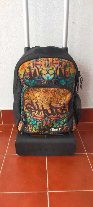 Mochila escolar, com trólei, Ghuts