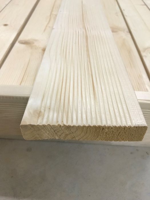 DESKA TARASOWA ryflowana obustronnie 28mm !