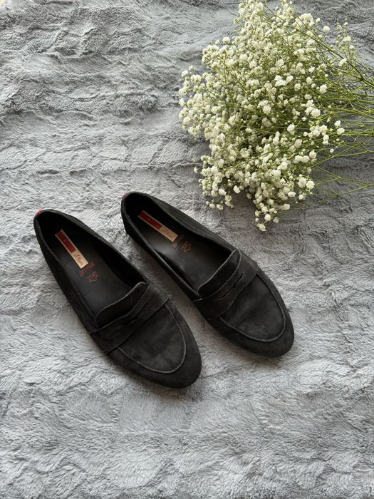 Mokasyny buty półbuty czarne