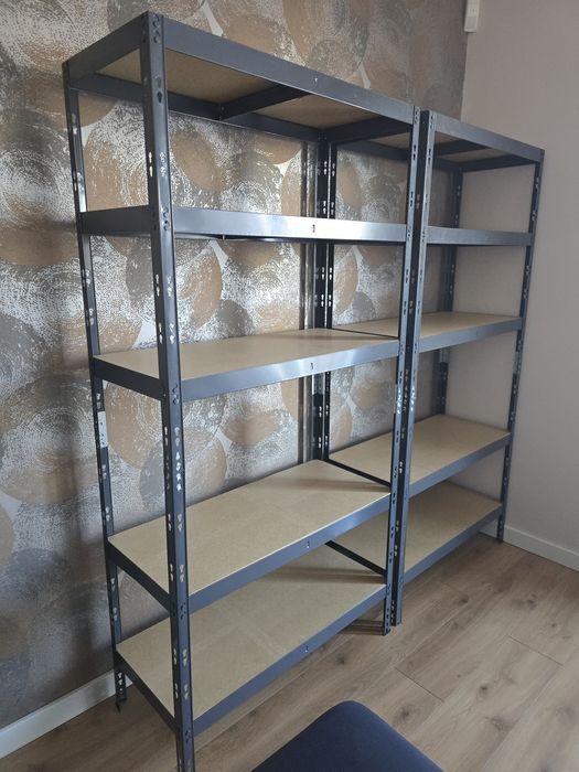 Solidny regał magazynowy – jak nowy 180×90×40 ,5 półek