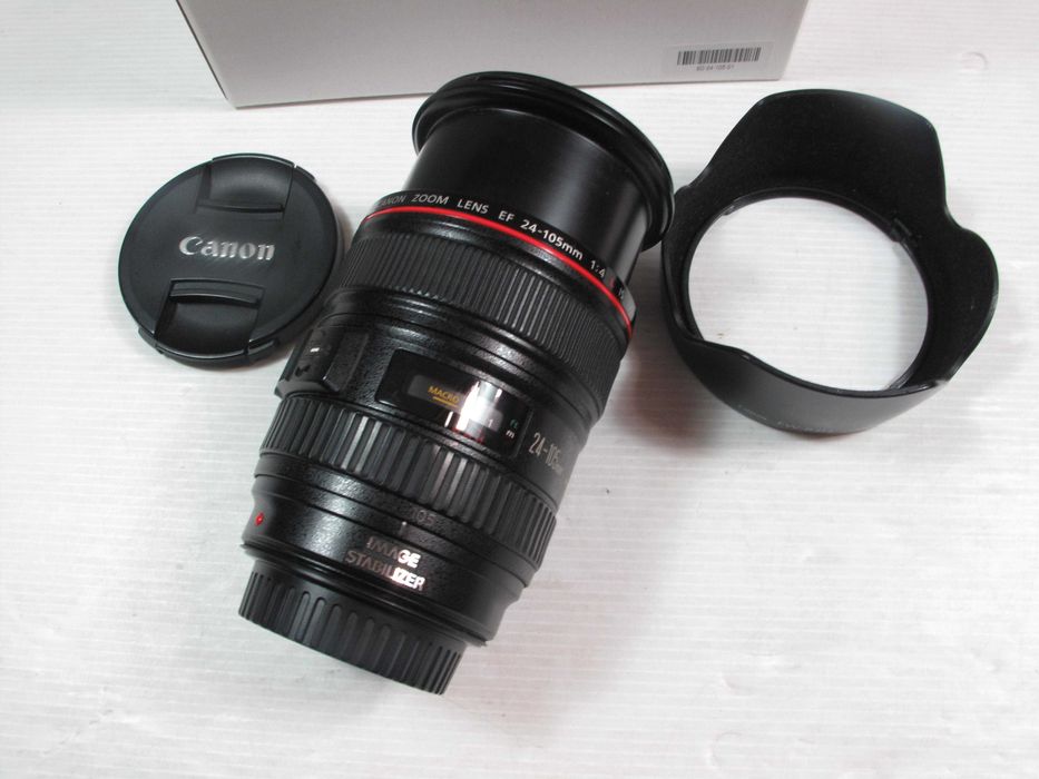 Canon 24-105 L IS tudo excelente condição como se pode ver nas fotos