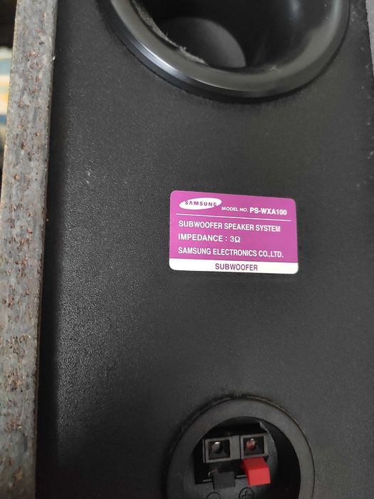 Subwoofer Samsung PS-WA100 | 100Watts RMS