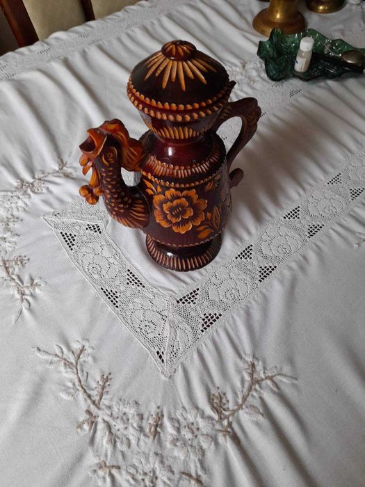 деревяна скульптурка півника