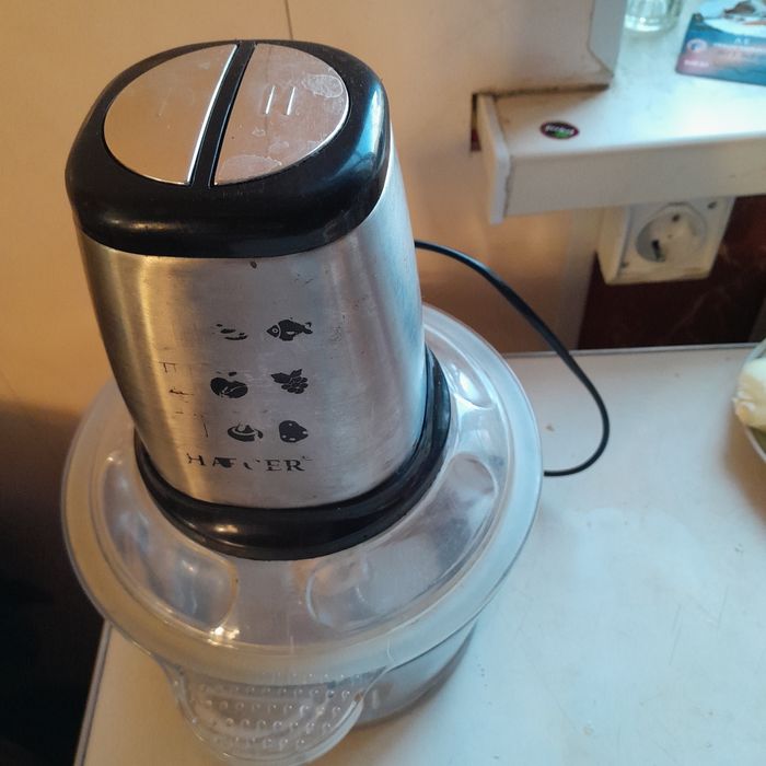 Подрібнювач блендер  кухонний HG-7009A-G скло