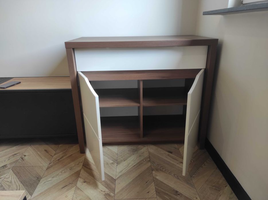 Szafa/witryna SAINT TROPEZ + Komoda SAINT TROPEZ STZK221