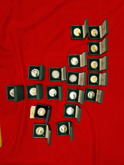 коллекция редких серебряных монет НБУ