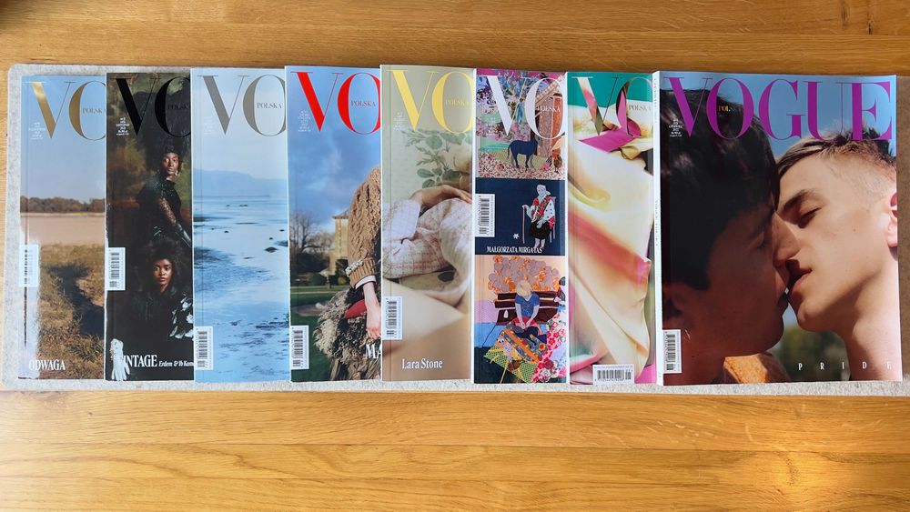 Vogue Polska – kolekcja 68 numerów (2018–2023)