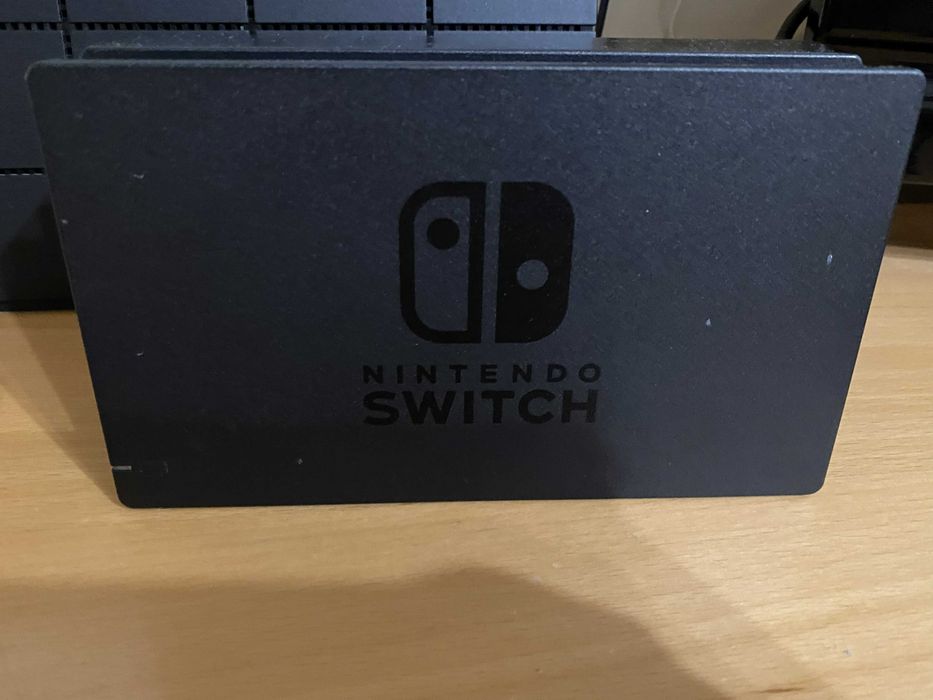 nintendo switch v1 com todos os acessórios