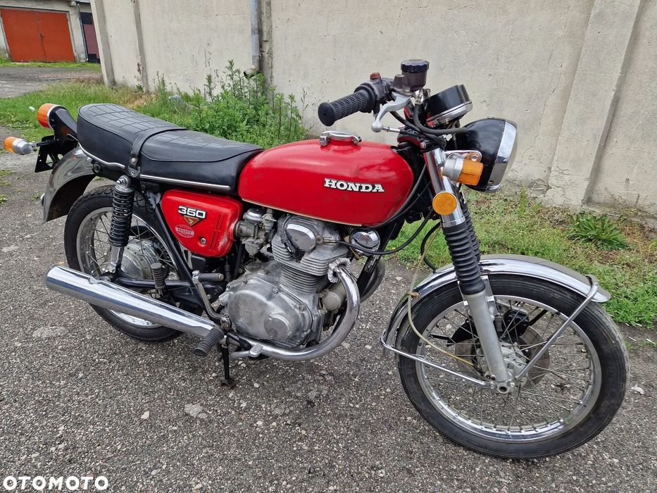 Honda CB 250 k 4 b5 Niemcy klasyk 1973r 44.350 k m zabytek cafe racer
