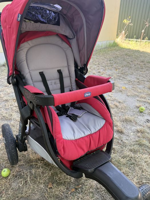 Chicco Active3 Trio 3 в 1 — коляска, люлька, автокрісло