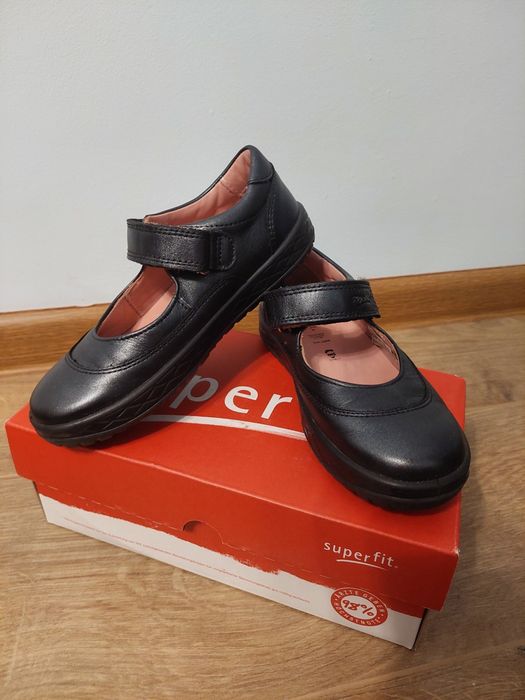 Дитячі шкіряні туфлі Superfit 20 см, змінене взуття