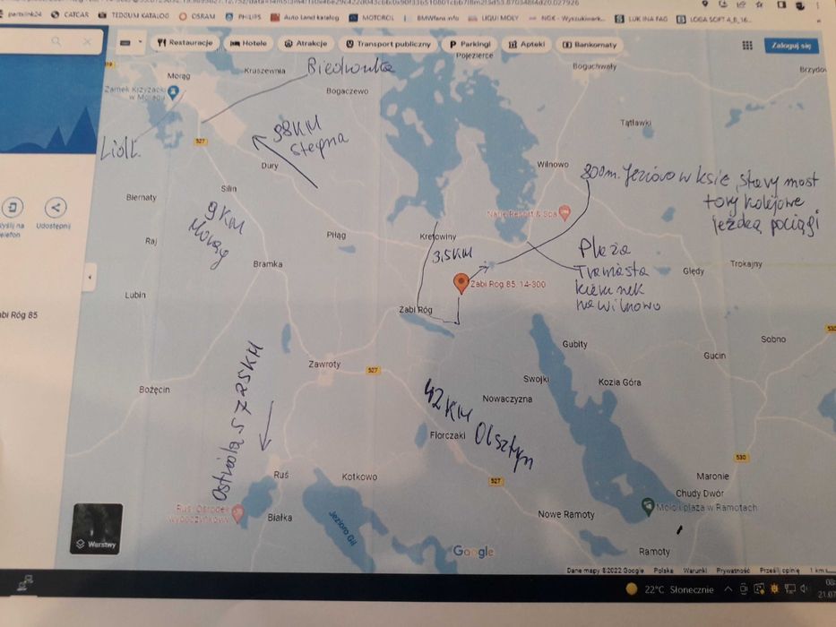 noclegi.kretowiny.Łódz.gra.w.golfa.mazury.domek.pokoje.
