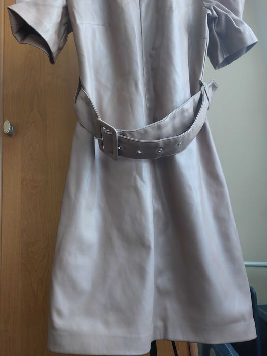 Sukienka na różne okazje a'la skóra