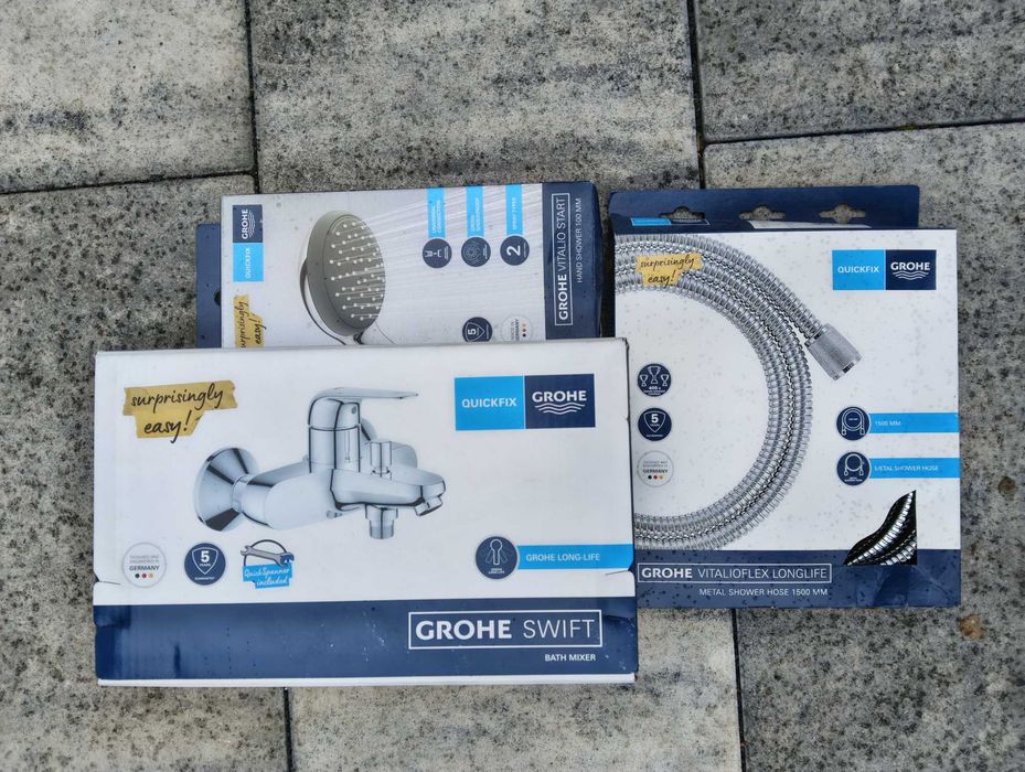 Grohe zestaw wannowy