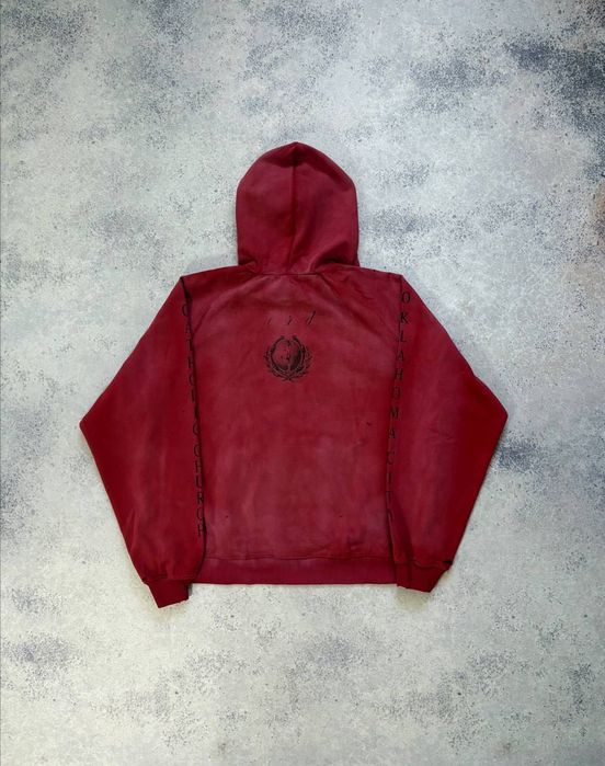 Худі Enfants Riches Deprimes «Oklahoma City Church Afterhood» Hoodie червоне erd S M L