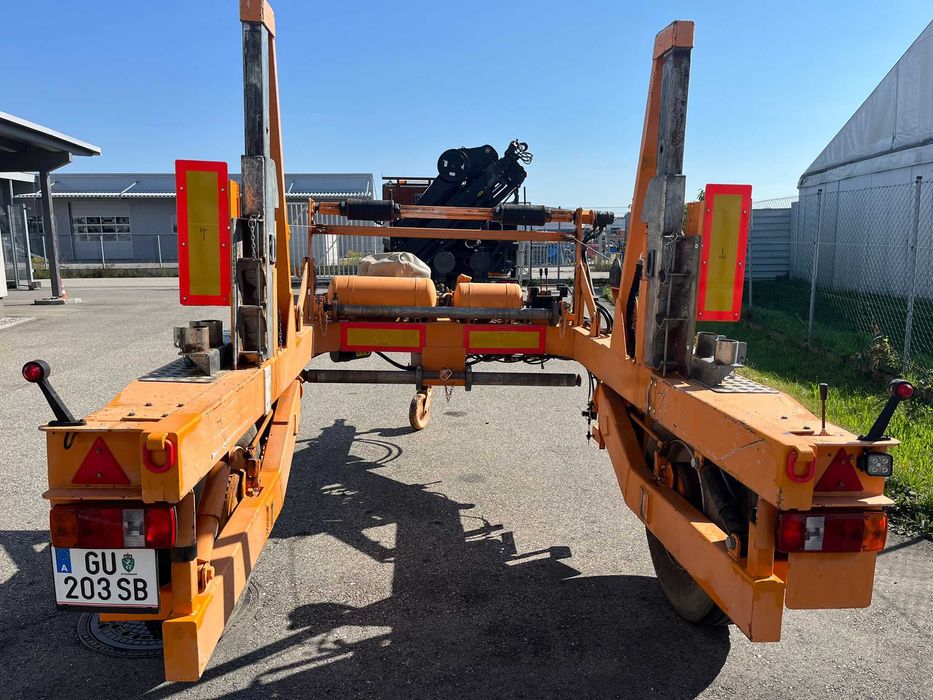 Przyczepa kablowa SANTER T6080 6t z pełnym hyd napędem, 80 km/h rej PL