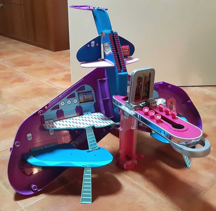Avião brincar Polly