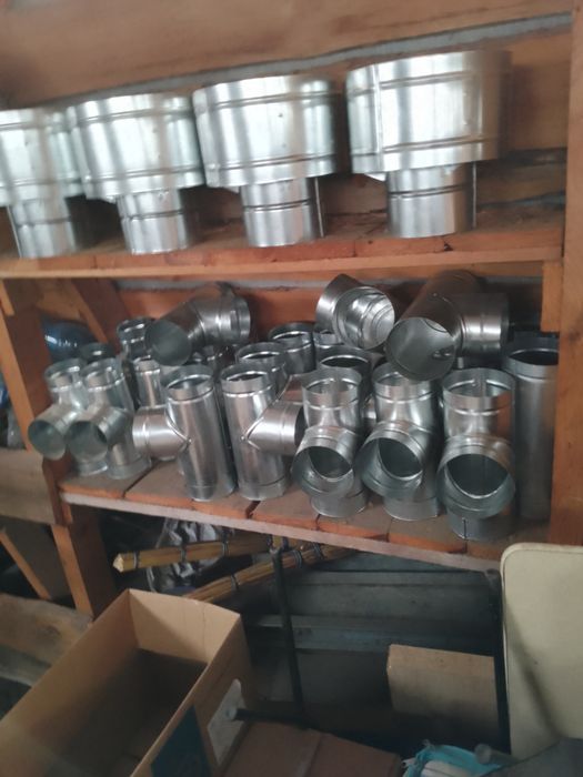 Изделия из оцинковки, крашенного и нержавейки.