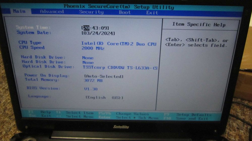 Ноутбук Toshiba Satellite A350-11N