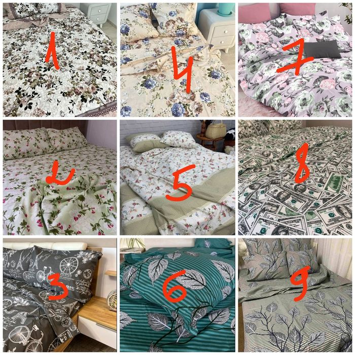 Новинки . Постільна білизна бязь голд люкс усі розміри, індивідуальне