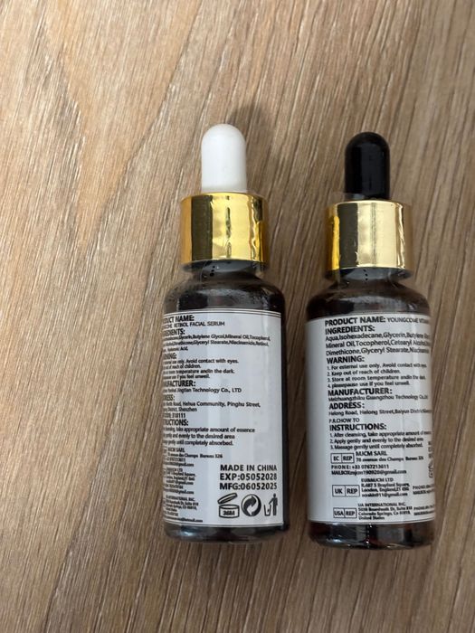 Serum do twarzy na dzień i na noc komplet