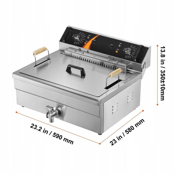Tradycyjna Frytkownica 2250W 20L