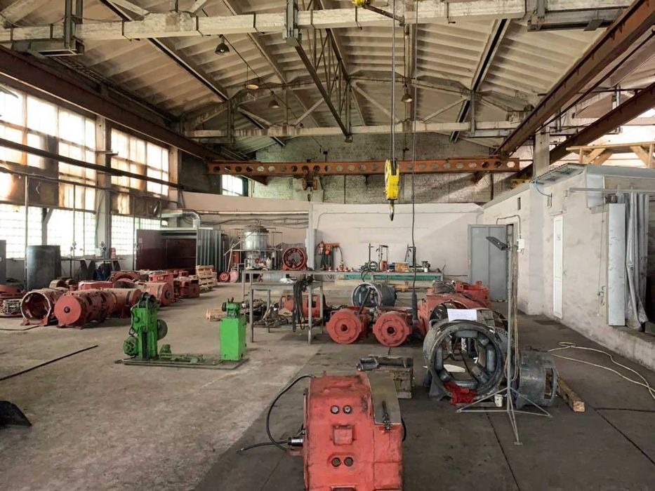 Сдам цех 916 м2 с 2-мя кран-балками на Котлова 183