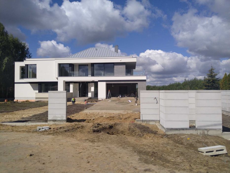 Montaż ogrodzeń łupanych, gładkich, bloczki,systemowe, siatka panelowa