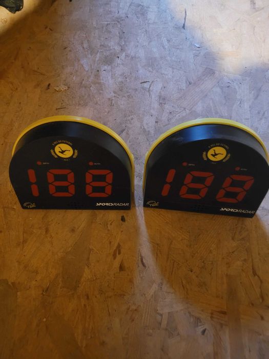 Prędkościomierz kopniętej piłki, powershot