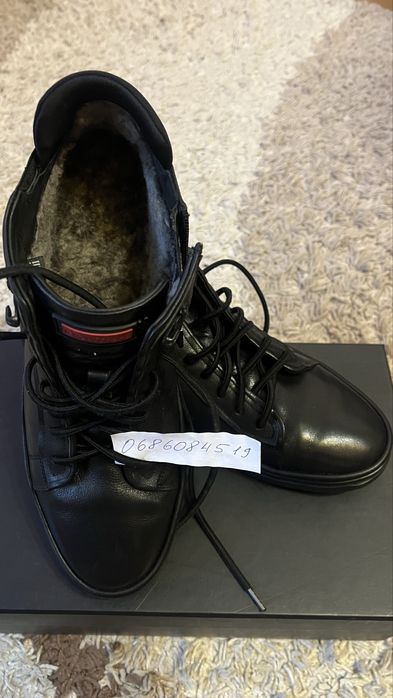 Ботинки зимние мужские черные Cosottinni