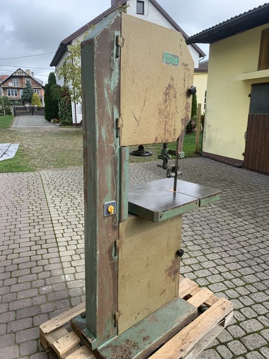Piła przecinarka taśmowa do drewna banzega SIPA centauro 50 cm 380v