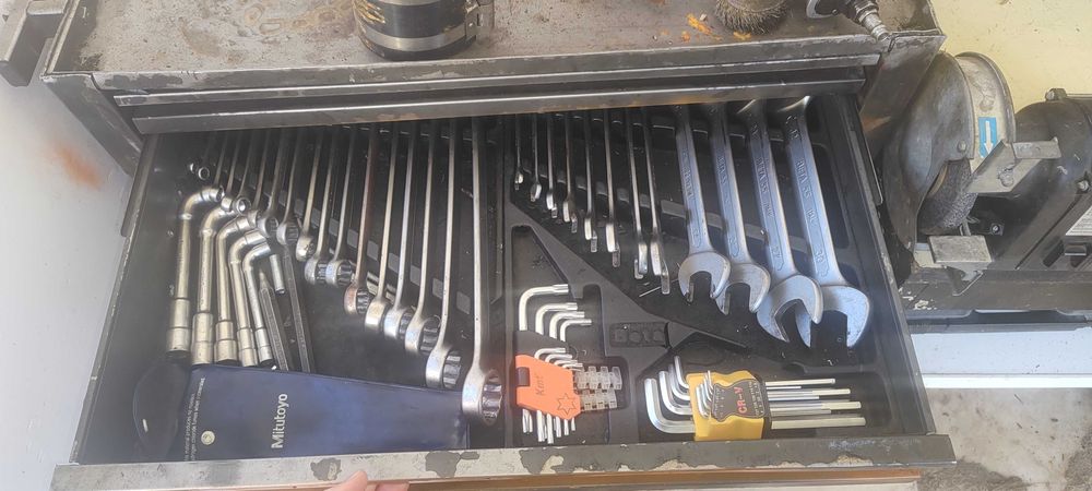 Caixa de Ferramentas (Completa) + Máquina Diagnósticos + Extras