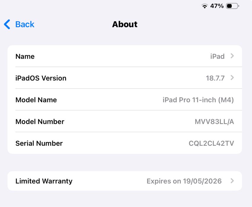 iPad Pro M4 11” 256GB + Apple Pencil Pro + Extras (Como Novo)