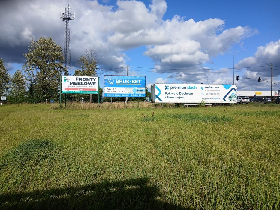 Wynajem  powierzchni bilbordów reklamowych Całe POMORZE