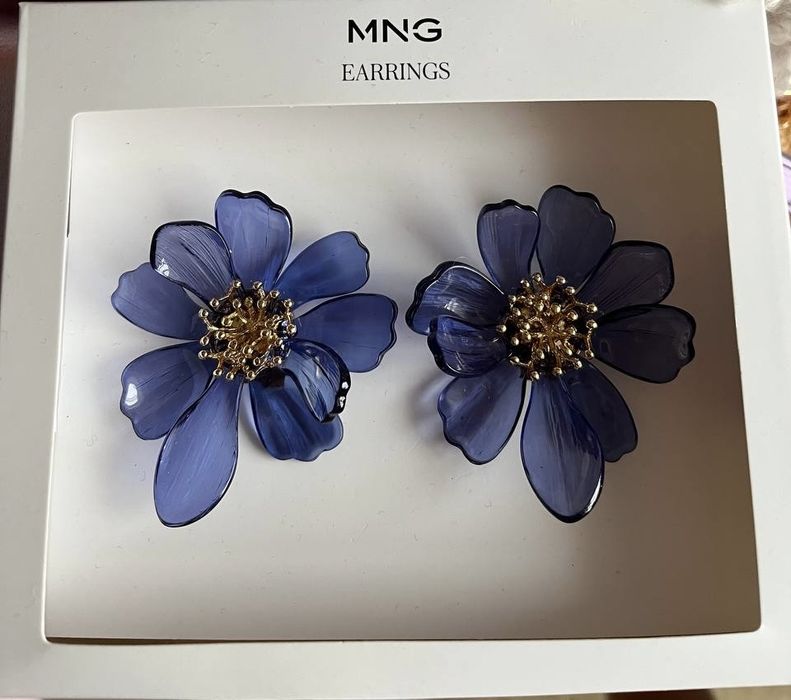 Сережки Mango нові