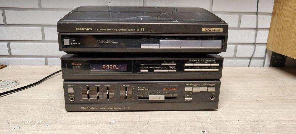 Zestaw audio TECHNICS sl-j7, sa-x3. Japan 0