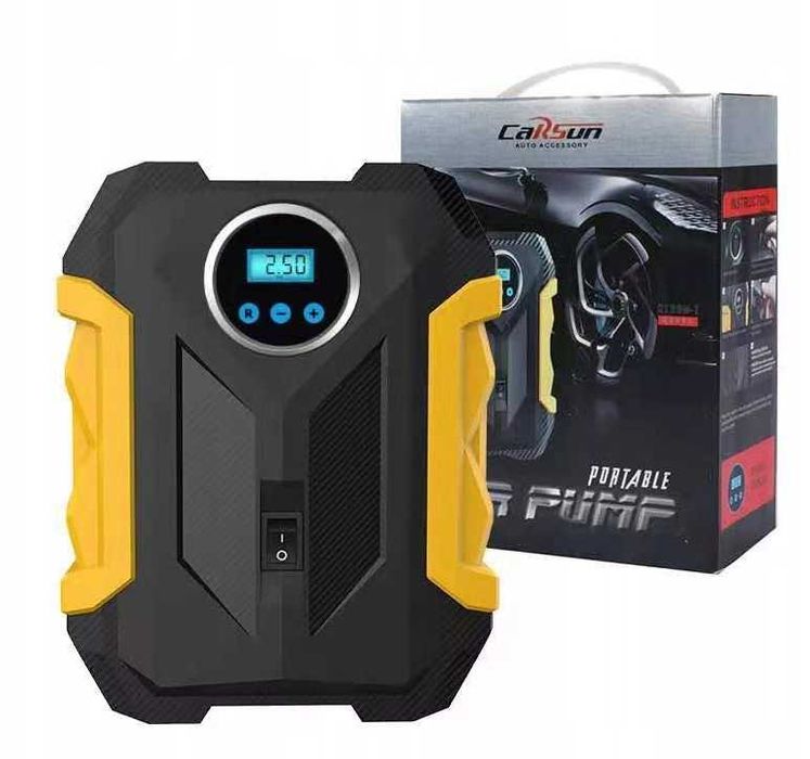 Kompresor 12V - Super Podręczny i Mocarny Kompresor