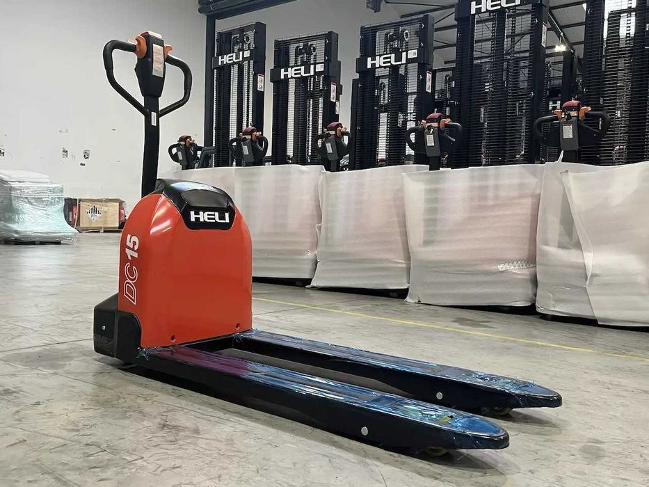 Самоходная электротележка литий-ионная г/п 1500 кг HELI