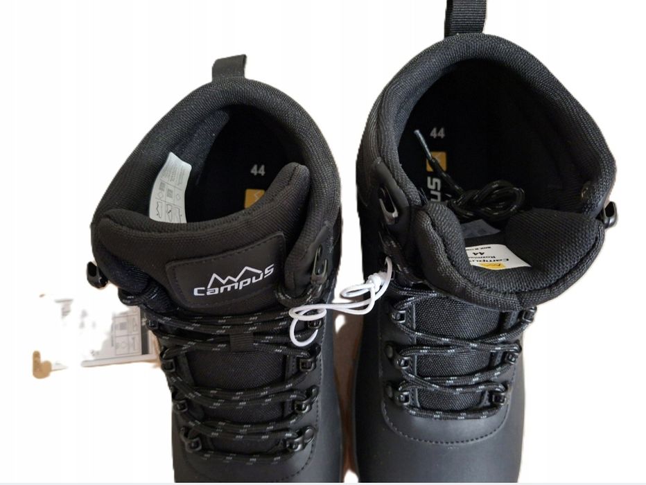Buty Trekingowe Męskie Campus Czarne r. 42.43.44.45