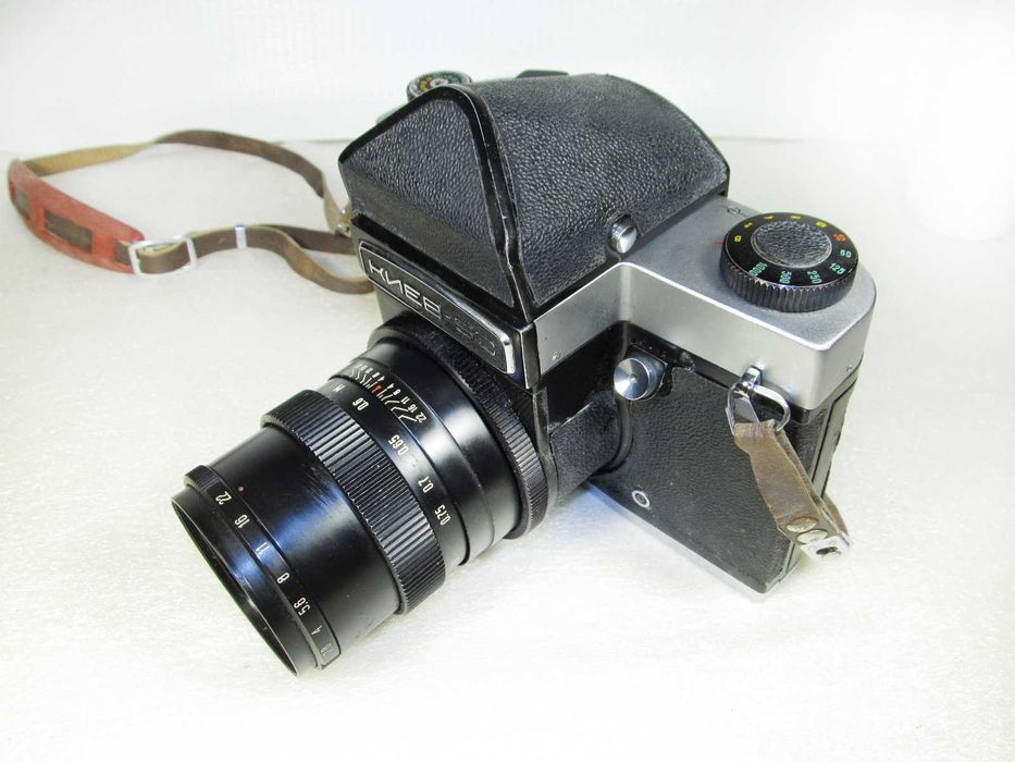 Фотоаппарат Киев - 6С. Рабочий. Кофр. Кольцо, светофильтры.
