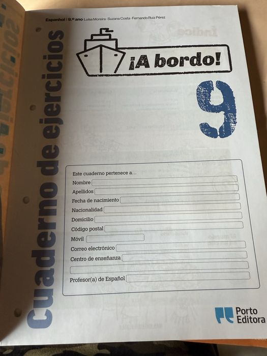 A Bordo - Caderno de actividades
