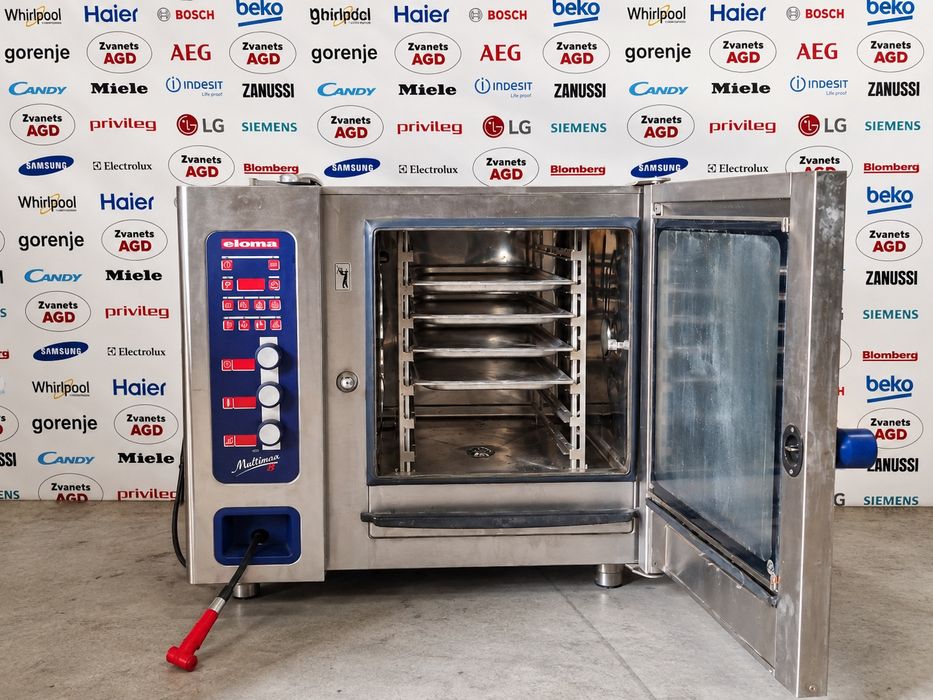 Piec konwekcyjno-parowy ELoma Multimax B 6-11 – 11 kW – 400 V – Made in Germany