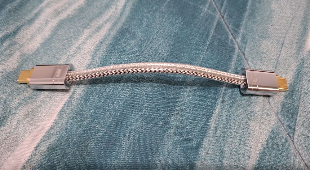 ddHiFi TC-09S USB-C to USB-C OTG cable 10 cms