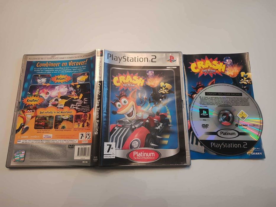 Gra PS2 PlayStation 2 Crash Tag Team Racing