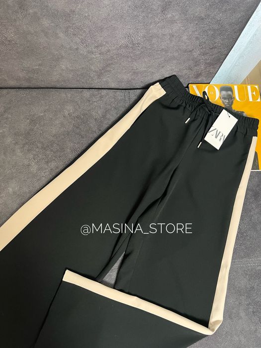 Новий костюм Zara XS худі штани прогулянковий спортивний чорний Зара