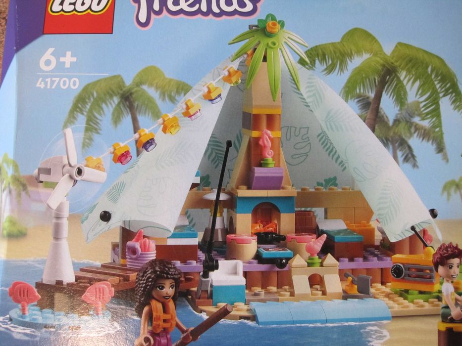 Klocki Lego Friends 41700 Luksusowy kemping na plaży namiot zestaw