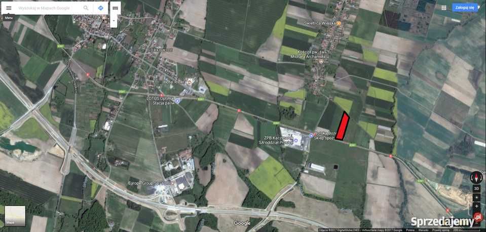 Grunt inwestycyjno-mieszkaniowy 2,55 ha | MPZP | DK5 / S5 | Wszemirów