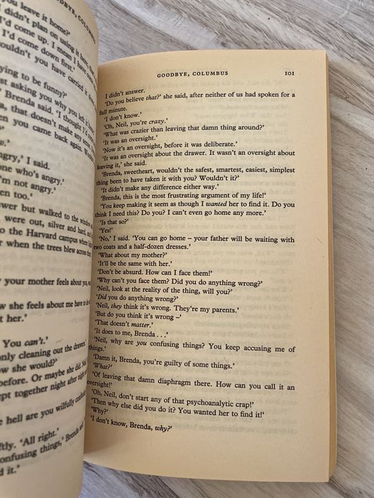 Goodbye, Columbus Philip Roth
